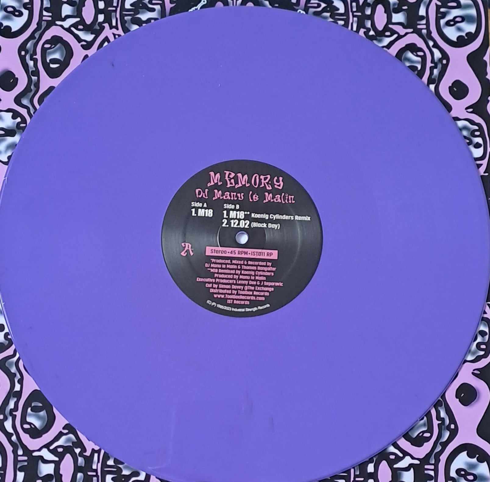 IST 11 RP2023 Purple - vinyle hardcore